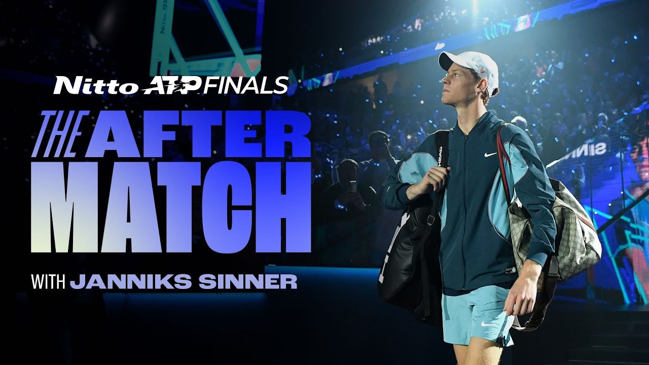 The Aftermatch With Jannik Sinner After He Won The Atp Finals The-Aftermatch-with-Jannik-Sinner-after-he-won-the-ATP-Finals