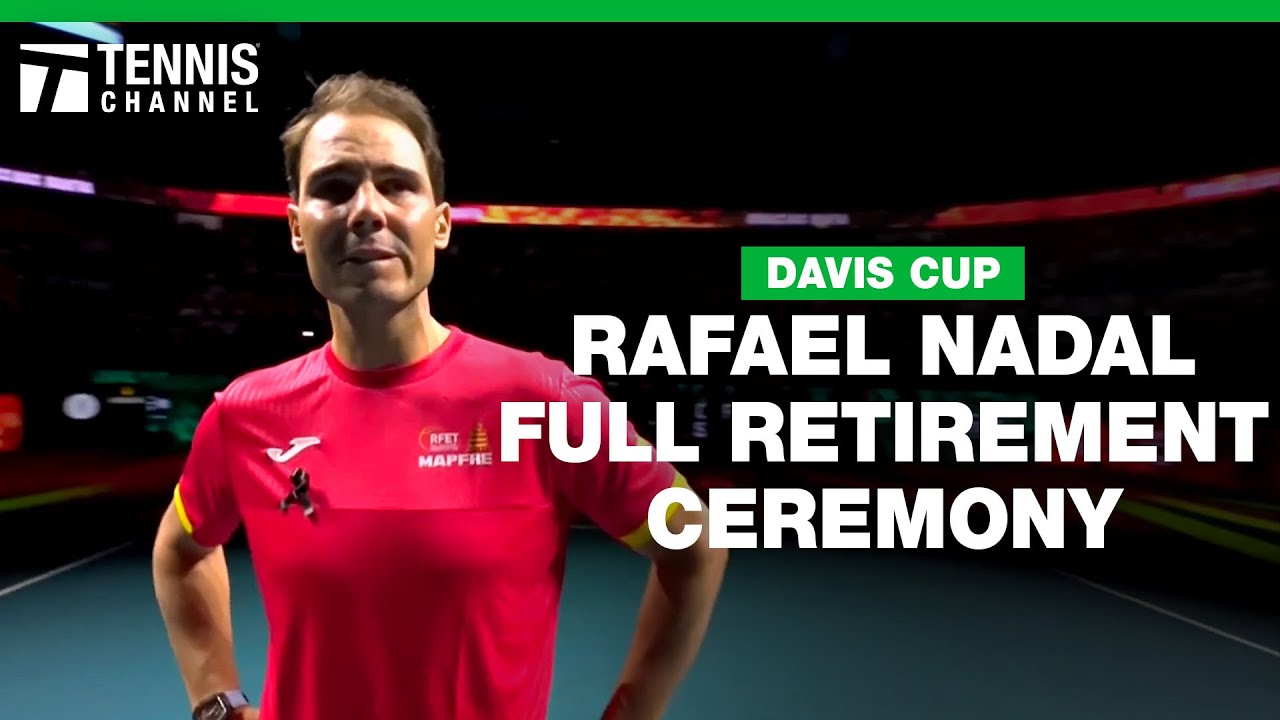 VIDEO. Emotional Nadal’s retirement ceremony after Spain lost 2-1 in the Davis Cup tie