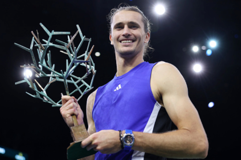 Zverev Prioritizes Improvement, Practices Post Victory After Paris Masters Triumph Zverev Prioritizes Improvement, Practices Post Victory After Paris Masters Triumph