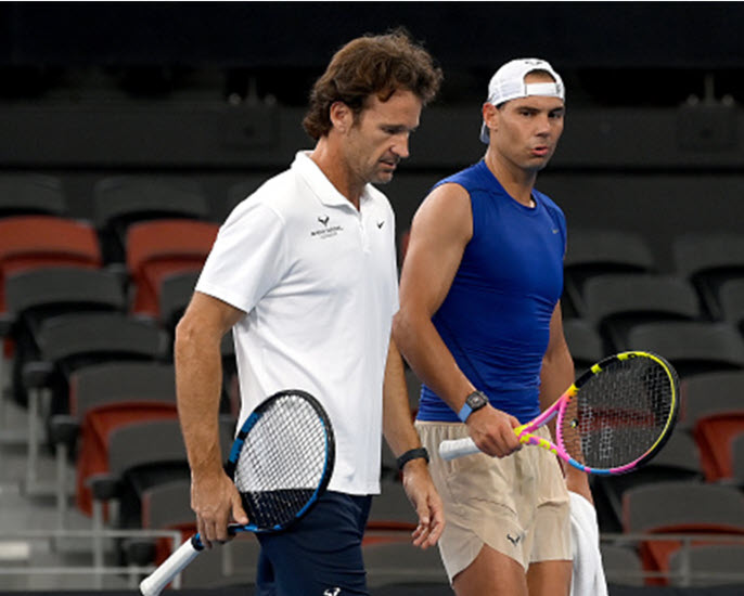 Nadal’s longtime coach Carlos Moya talks about the Spaniard’s relationship with him