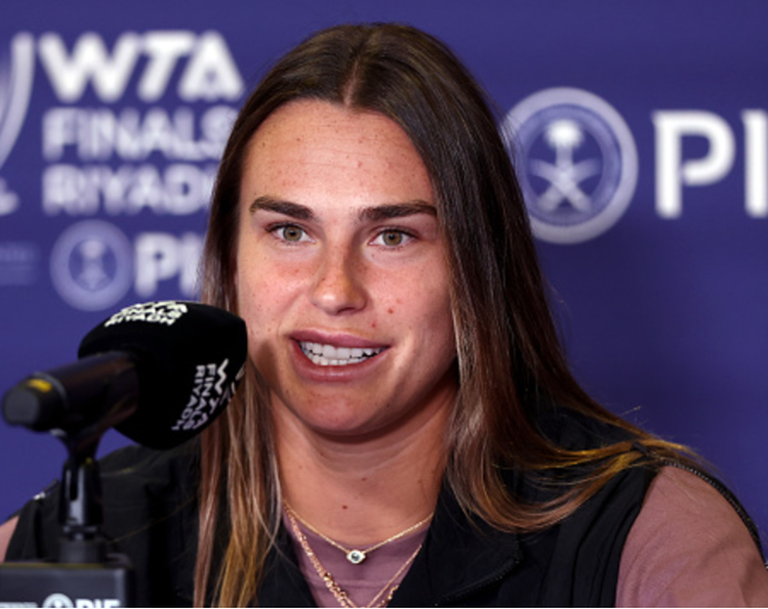 Aryna Sabalenka reveals that her boyfriend informed her about her return to the top ranking