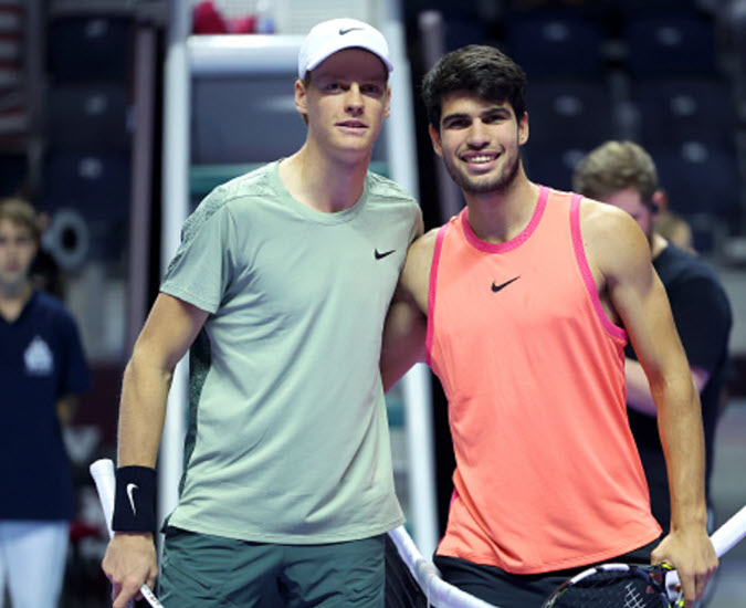 Jannik Sinner reveals his first meeting with Alcaraz in locker room Tennis Tonic News