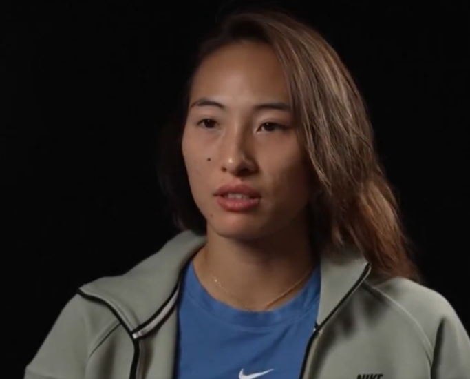 Qinwen Zheng says she learnt alot after her loss to Coco Gauff in the WTA Finals