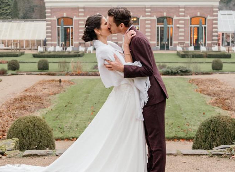 Julia Goerges and Wesley Koolhof got married