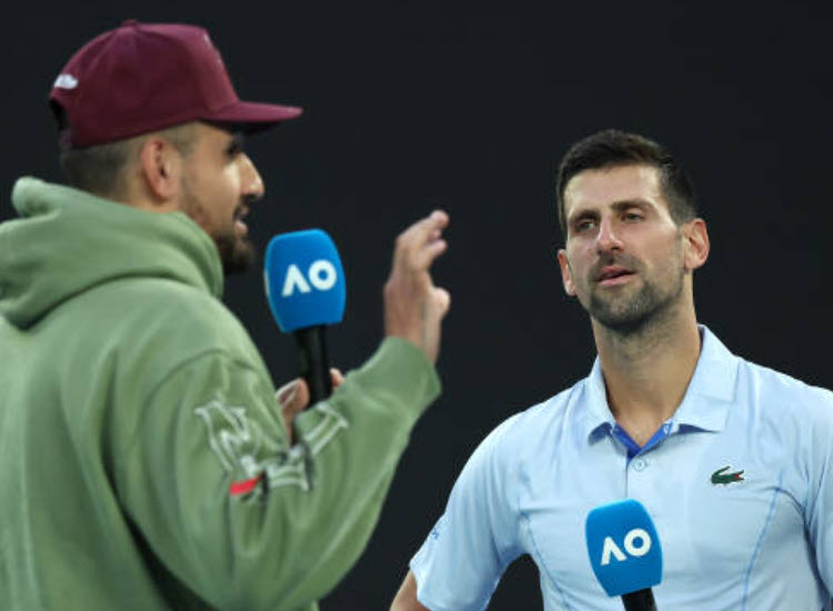 Kyrgios confirms he will play doubles with Djokovic in Brisbane