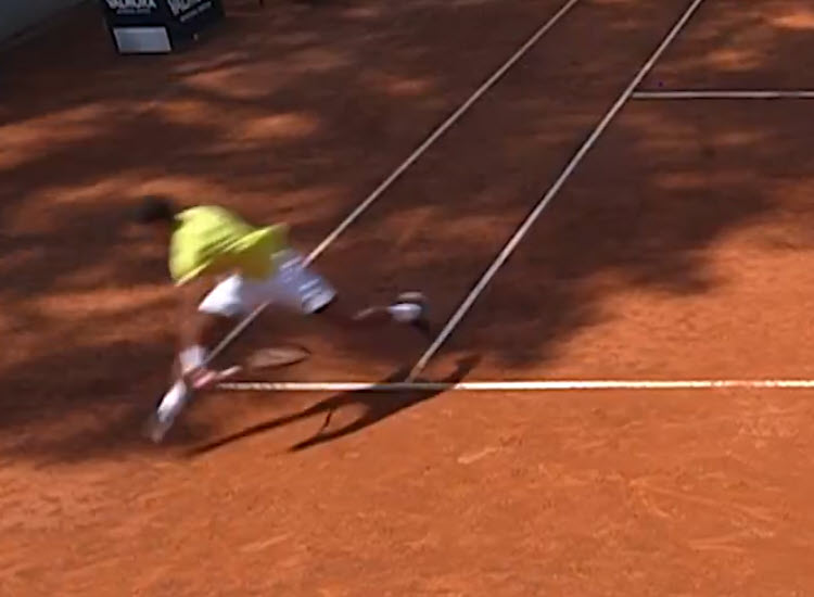 Thiago Monteiro awarded with the shot of the year!