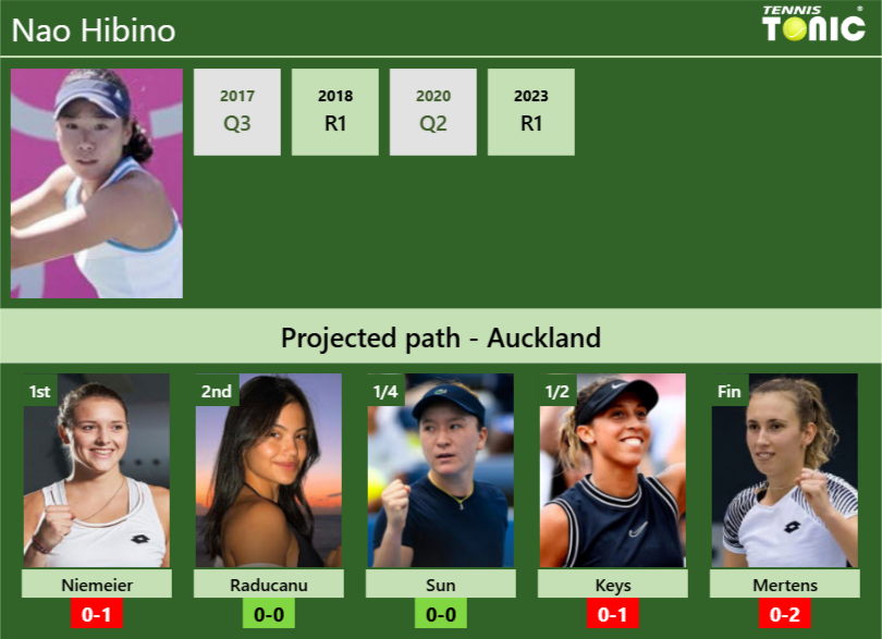 Nao Hibino Stats info