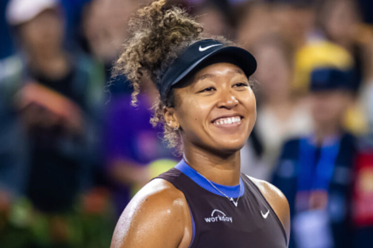 Naomi Osaka delights in playing on court sharing her mother’s name at