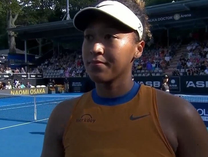 Naomi Osaka In Auckland