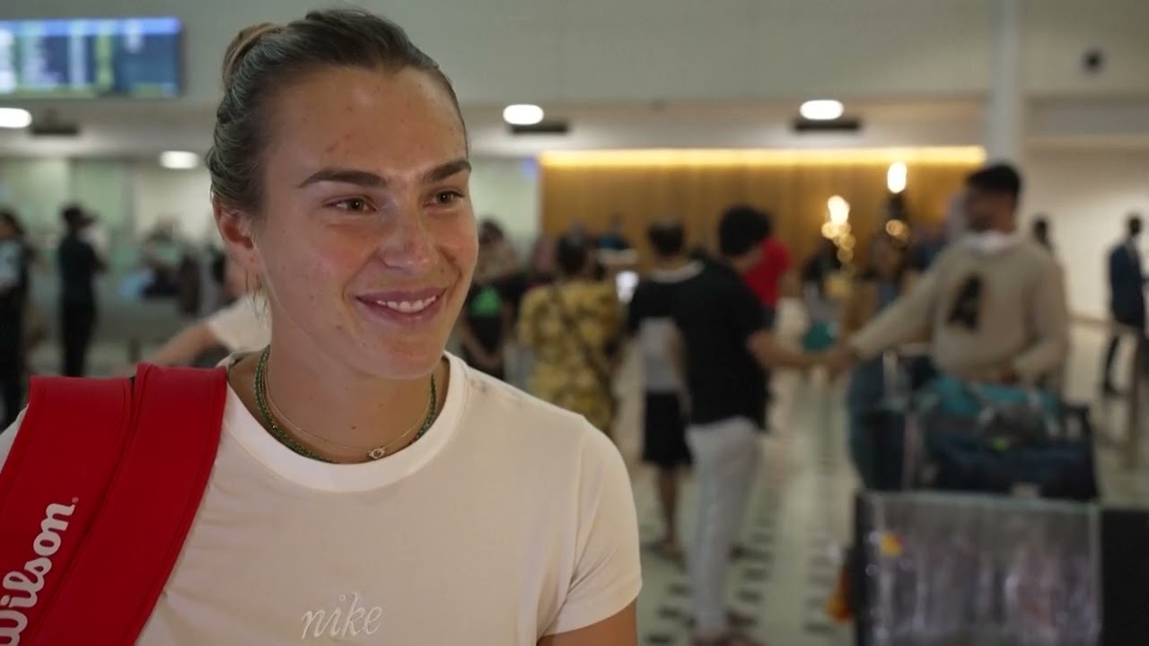 World No.1 Sabalenka arrives in Brisbane: “Feels like home”