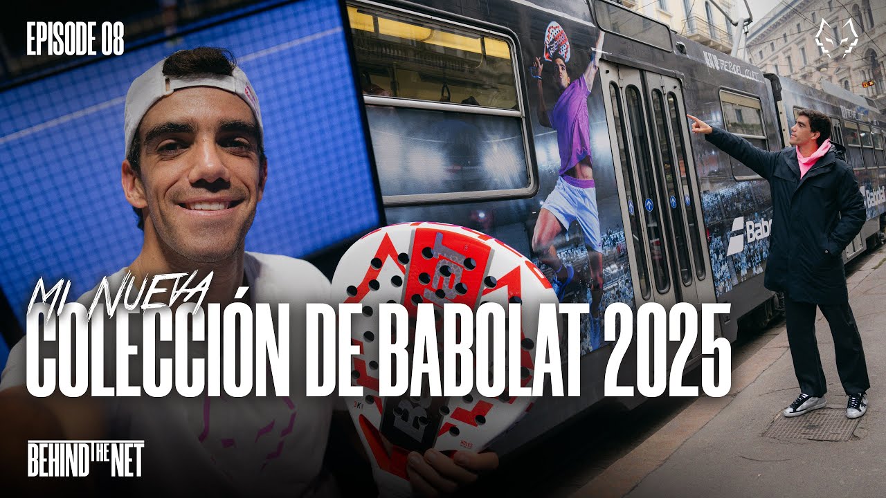 Jean Lebron introduces the brand-new Babolat padel racket collection for 2025.