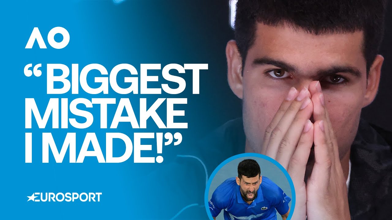 Alcaraz After He Lost To Djokovic At The Australian Open I Was In Control Of The Game And I Allowed Him To Get Back Alcaraz-after-he-lost-to-Djokovic-at-the-Australian-Open-I-was-in-control-of-the-game-and-I-allowed-him-to-get-back