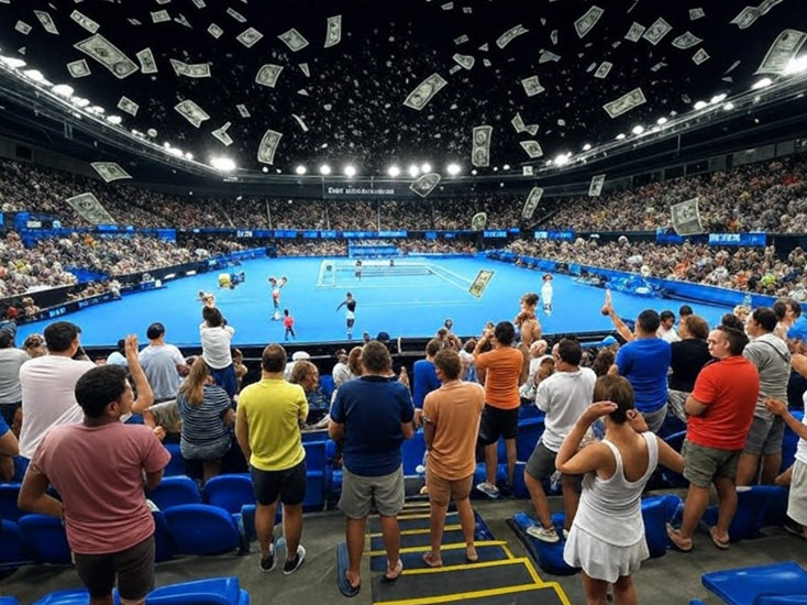 Australian Open beat all its records during the 2025 edition Tennis