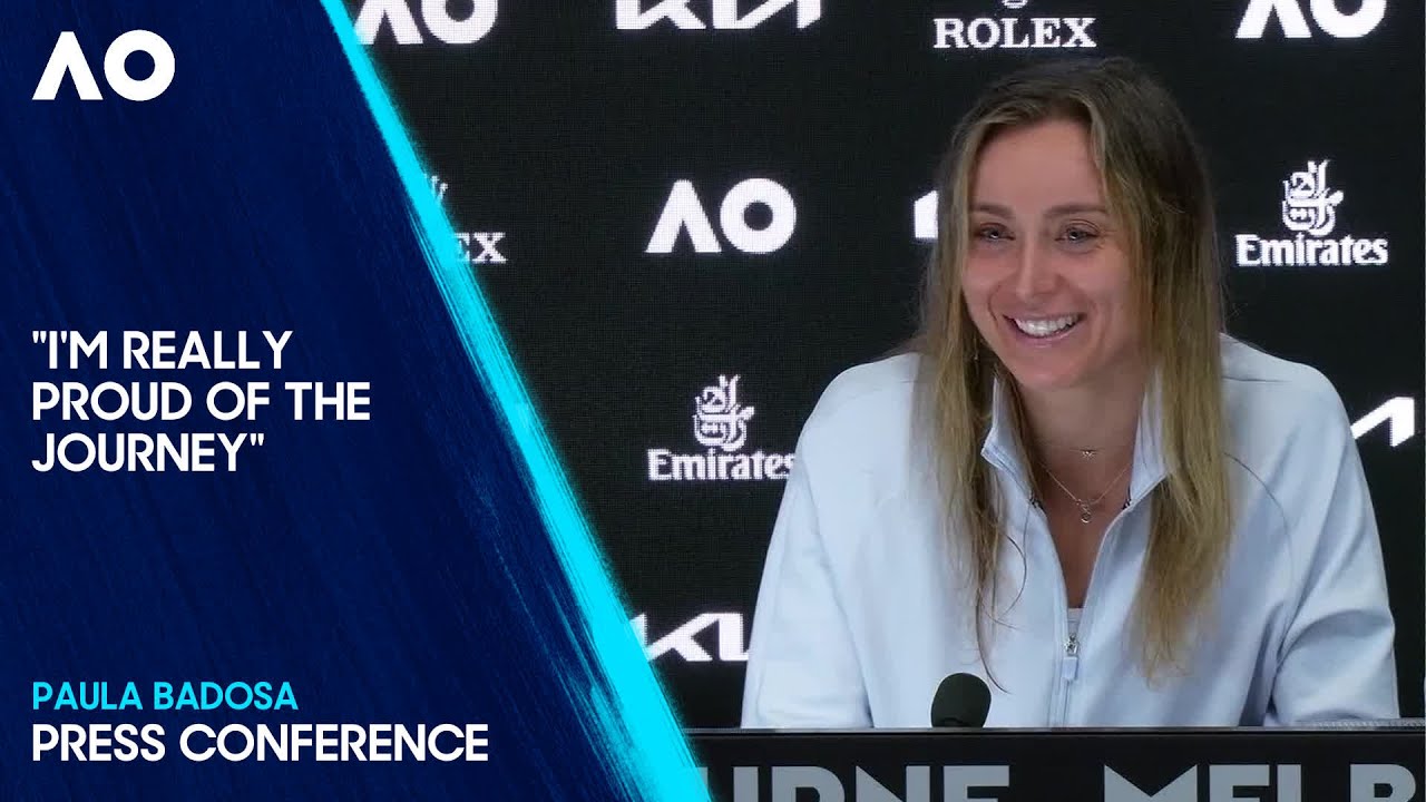 Badosa after losing in the AO semifinals to Sabalenka: “I am very proud of my journey”