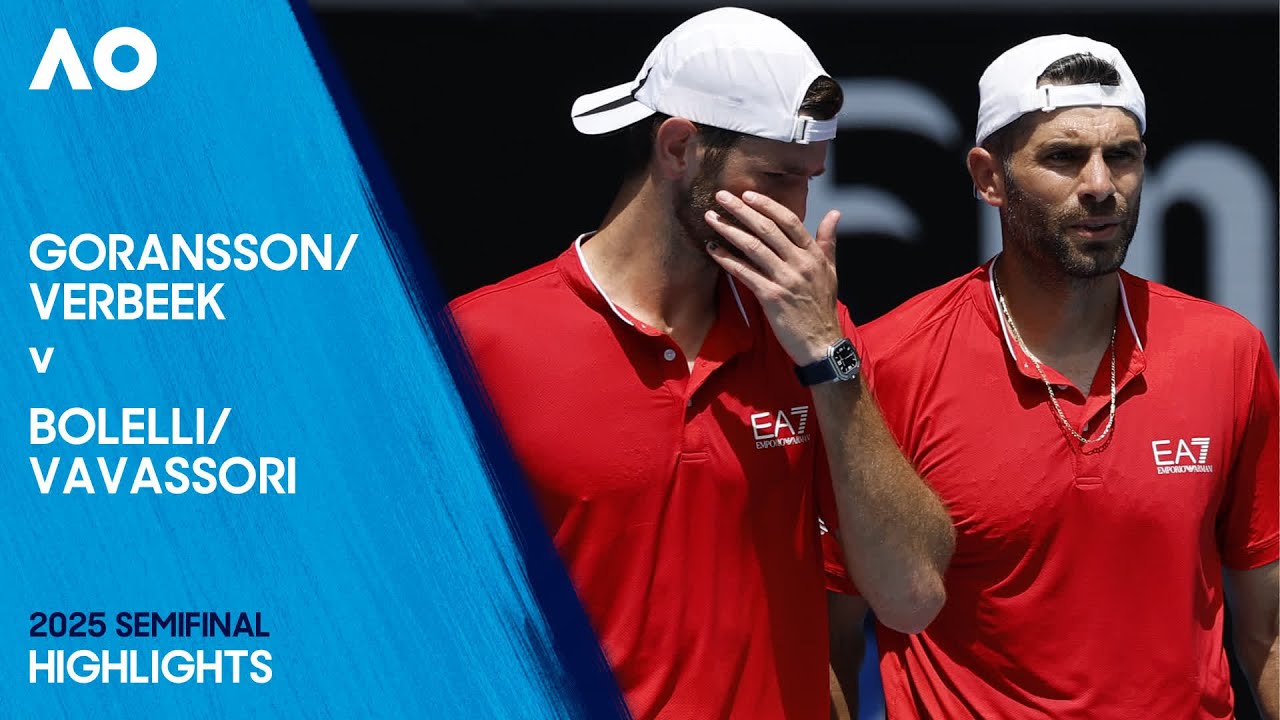Bolelli Vavassori In Hte Australian Open Final After Beating Goransson And Verbeek 6 2 3 6 6 4 Bolelli-Vavassori-in-hte-Australian-Open-final-after-beating-Goransson-and-Verbeek-6-2-3-6-6-4