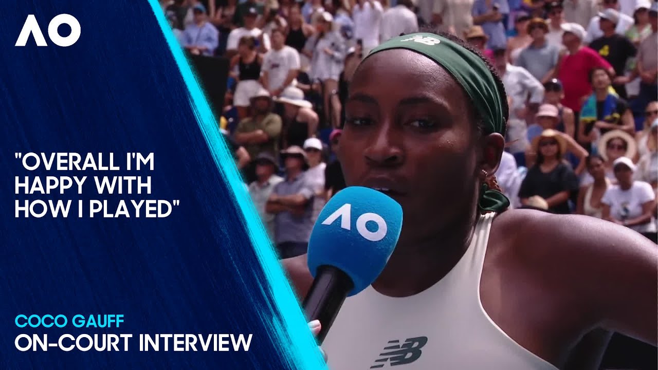 Coco Gauff after beating Belinda Bencic: “Overall I am happy how I am playing”