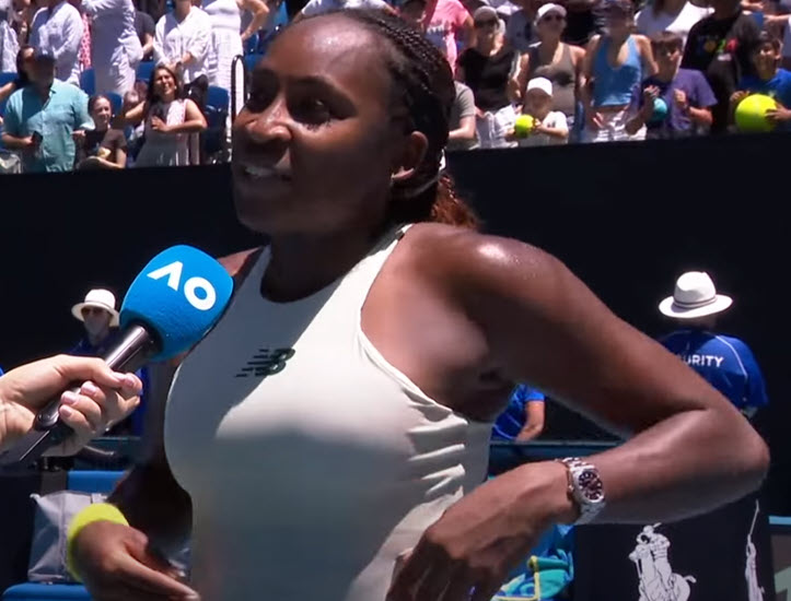 Coco Gauff On Her Outfit