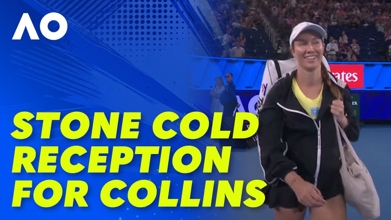 WATCH! Danielle Collins badly booed when entering the Rod Laver Arena before her match vs. Madison Keys