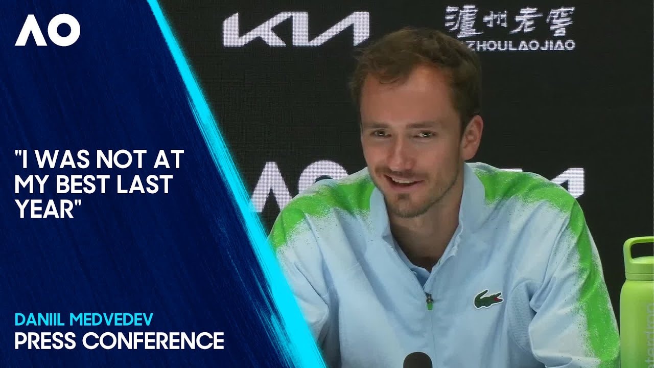 Daniil Medvedev about Andy Murray coaching Djokovic "It's great like