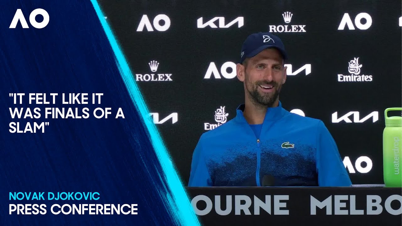 VIDEO. Djokovic explains we he hugged Murray soon after beating Alcaraz