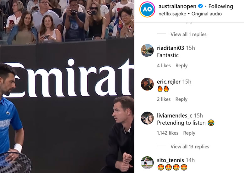 Djokovic Not Listening Murray