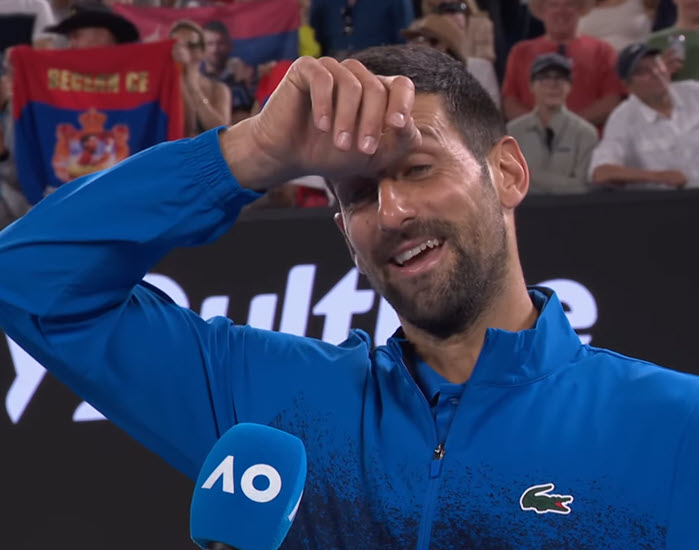 Djokovic On His Young Opponent