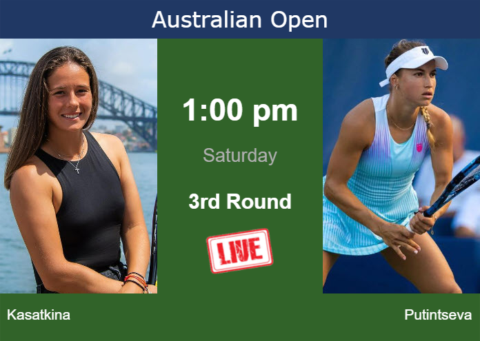 Friday Live Streaming Daria Kasatkina Vs Yulia Putintseva Friday Live Streaming Daria Kasatkina vs Yulia Putintseva