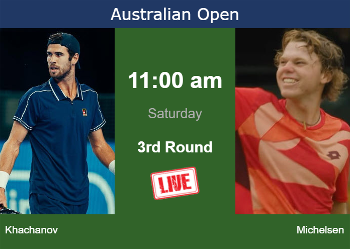 Friday Live Streaming Karen Khachanov Vs Alex Michelsen Friday Live Streaming Karen Khachanov vs Alex Michelsen