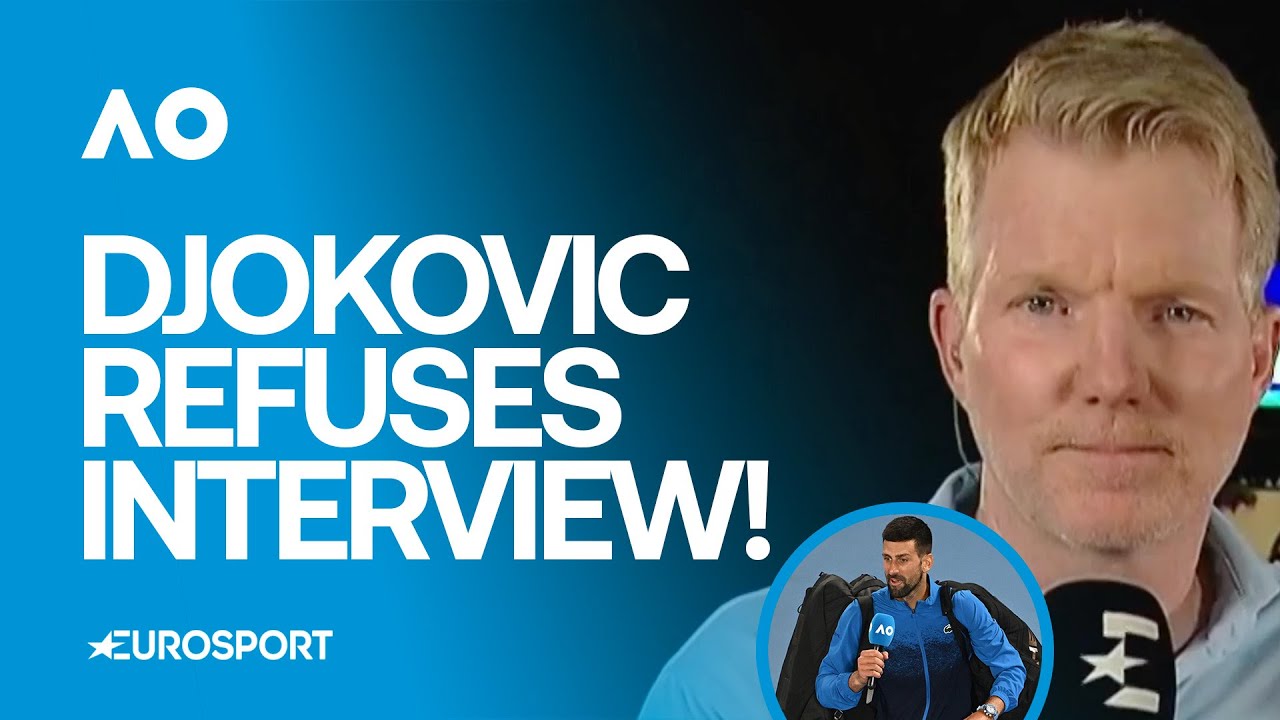 Jim-Courier-baffled-why-Novak-Djokovic-refused-his-interview-after-beating-Lehecka