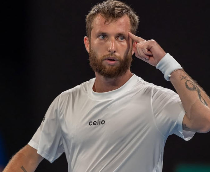 Moutet reveals he ‘collapsed in shower’ before Australian Open match