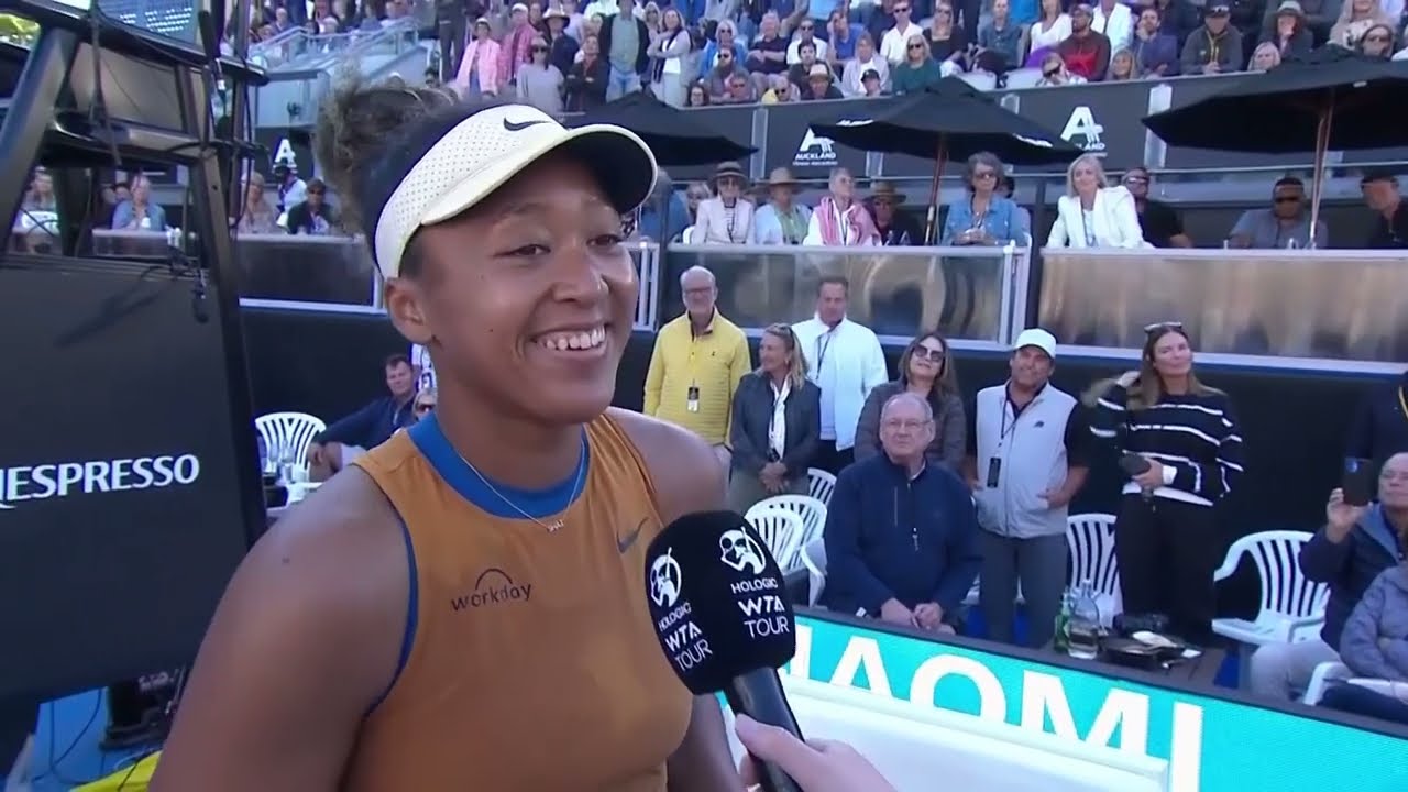 Naomi Osaka comments after reaching first final as mom in Auckland