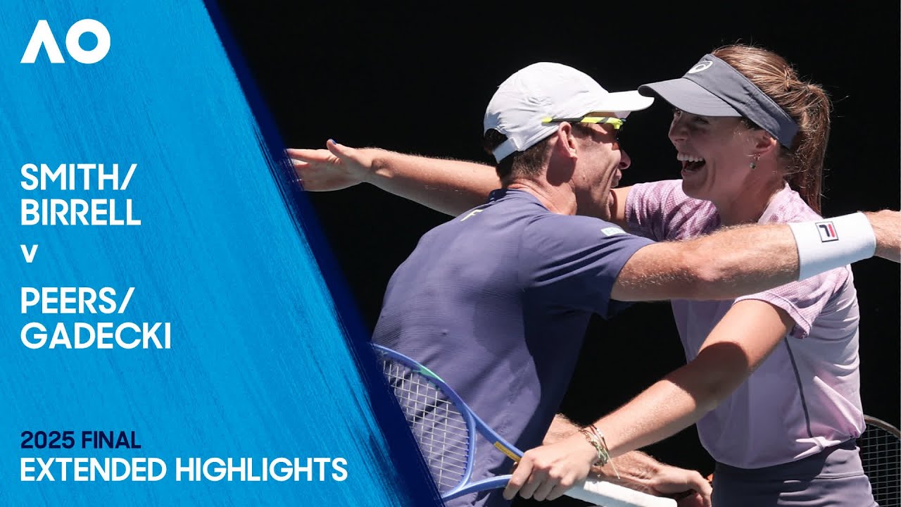 HIGHLIGHTS. How Peers and Gadecki won the Australian Open title in mized doubles