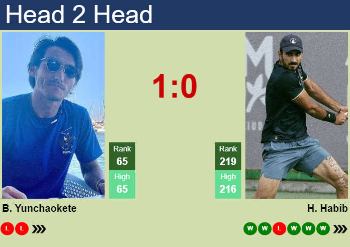 H2H, prediction of Bu Yunchaokete vs Hady Habib at the Australian Open with odds, preview, pick | 12th January 2025