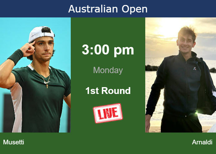 Saturday Live Streaming Lorenzo Musetti Vs Matteo Arnaldi Saturday Live Streaming Lorenzo Musetti vs Matteo Arnaldi