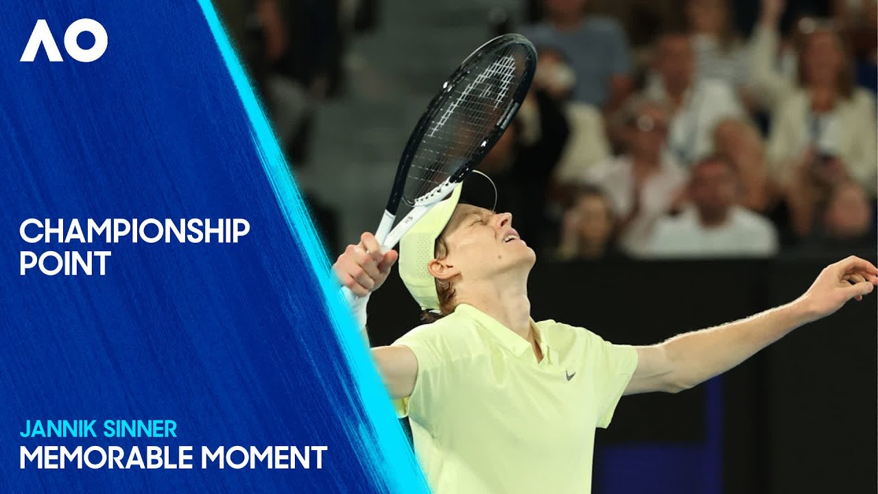 THE CHAMPIONSHIP POINT. How Jannik Sinner defended his Australian Open