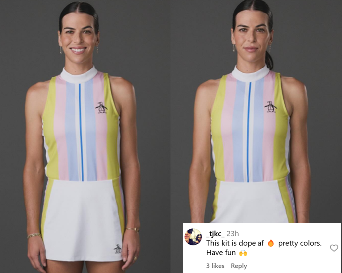 Tomljanovic Looks Dashing