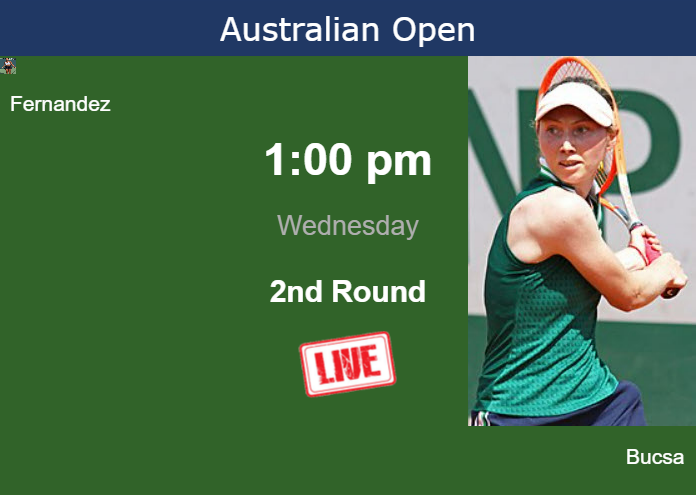 Tuesday Live Streaming Leylah Annie Fernandez Vs Cristina Bucsa Tuesday Live Streaming Leylah Annie Fernandez vs Cristina Bucsa