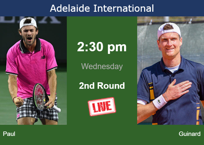 How to watch Paul vs. Guinard on live streaming in Adelaide on Wednesday