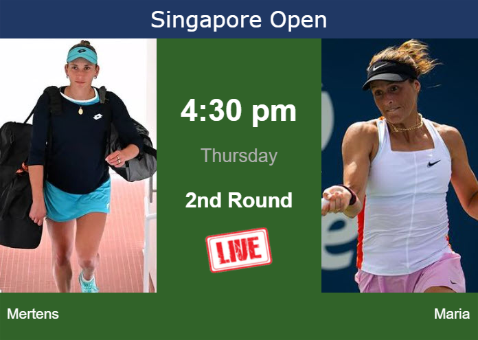 Wednesday Live Streaming Elise Mertens Vs Tatjana Maria Wednesday Live Streaming Elise Mertens vs Tatjana Maria