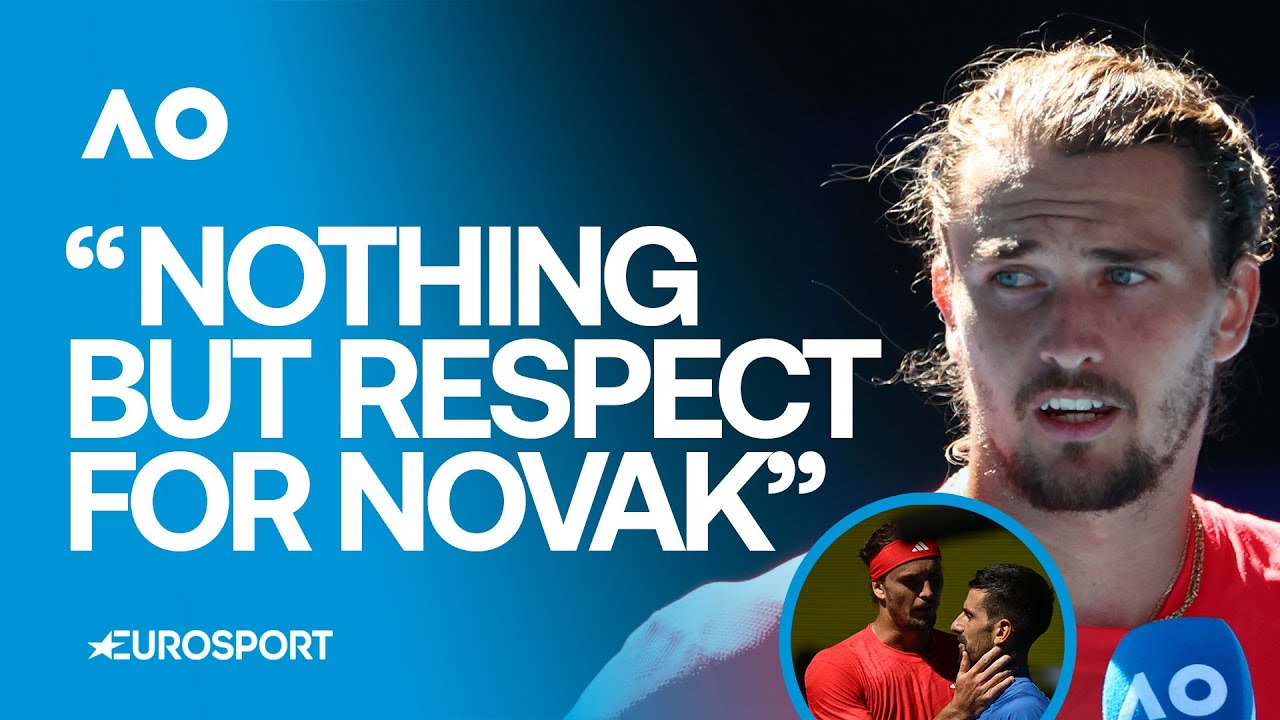 Zverev Reacts After Djokovic Retires Injured Nothing But Respect For Novak Zverev-reacts-after-Djokovic-retires-injured-Nothing-but-respect-for-Novak