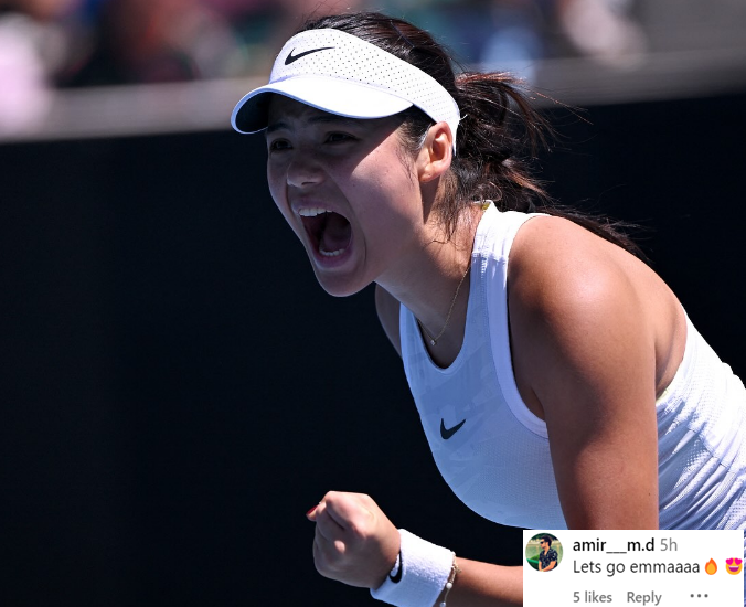 Fans Happy For Raducanu