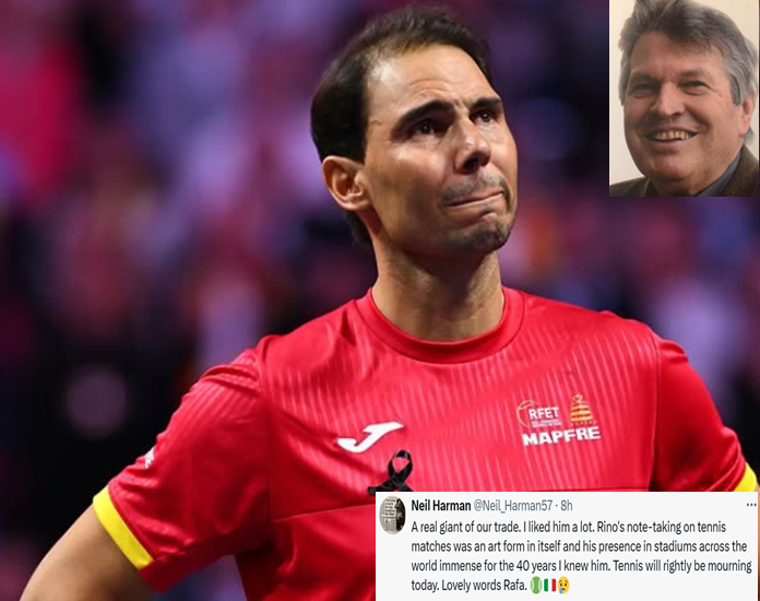 Fans react to Nadal’s wonderful post commemorating Italian journalist Rino Tommasi