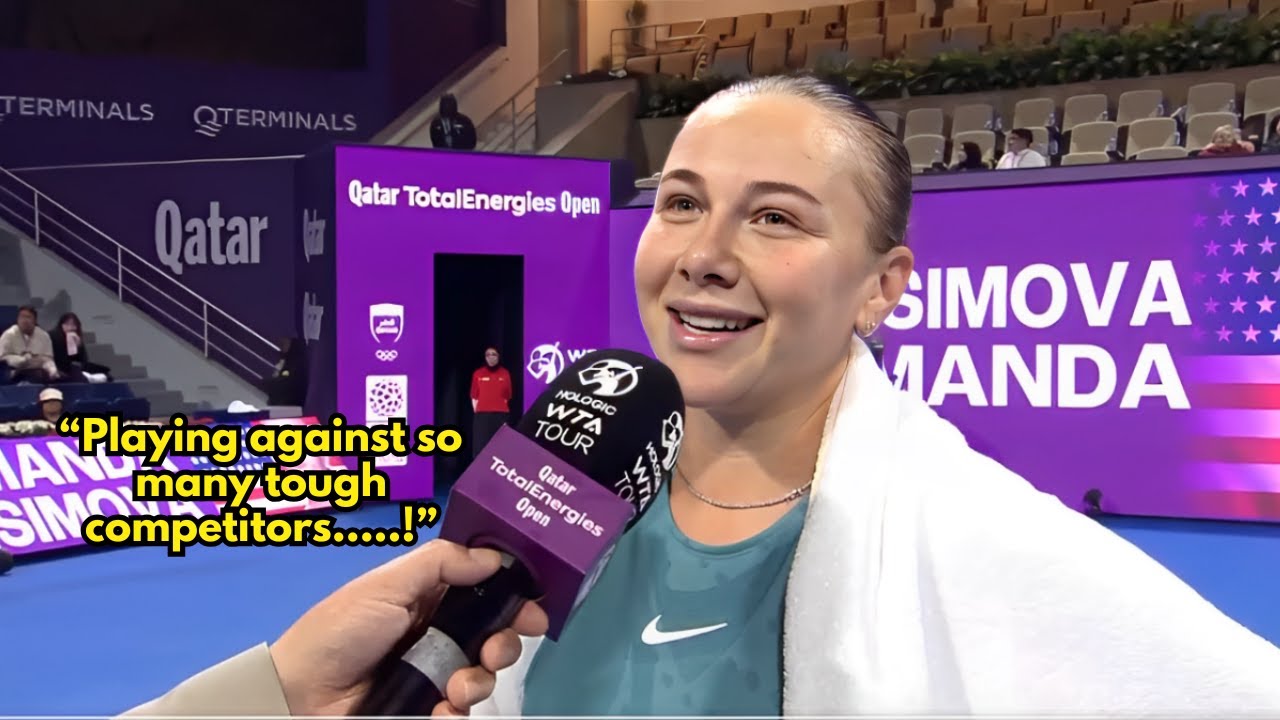 Anisimova After Reaching Second Wta 1000 Final In Doha Ive Been Putting In A Lot Of Work Anisimova-after-reaching-second-WTA-1000-final-in-Doha-Ive-been-putting-in-a-lot-of-work