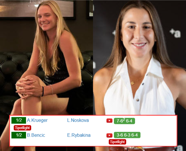 Ashlyn Krueger Belinda Bencic who win info