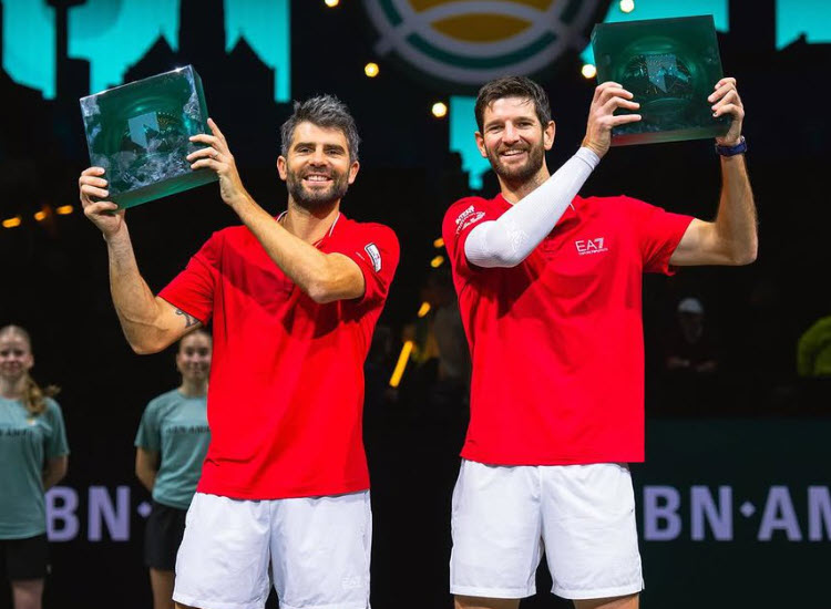 Bolelli and Vavassori win the title in doubles in Rotterdam