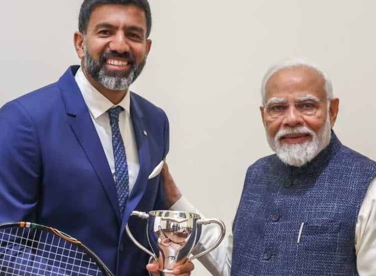 Bopanna With Prime Minister Modi