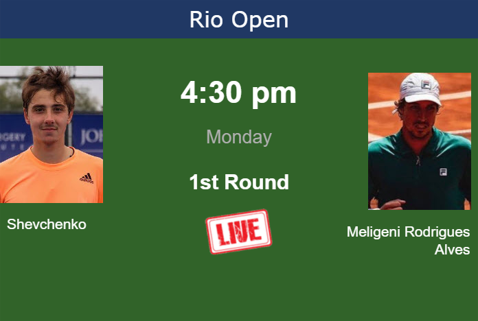 Monday Live Streaming Alexander Shevchenko vs Felipe Meligeni Alves