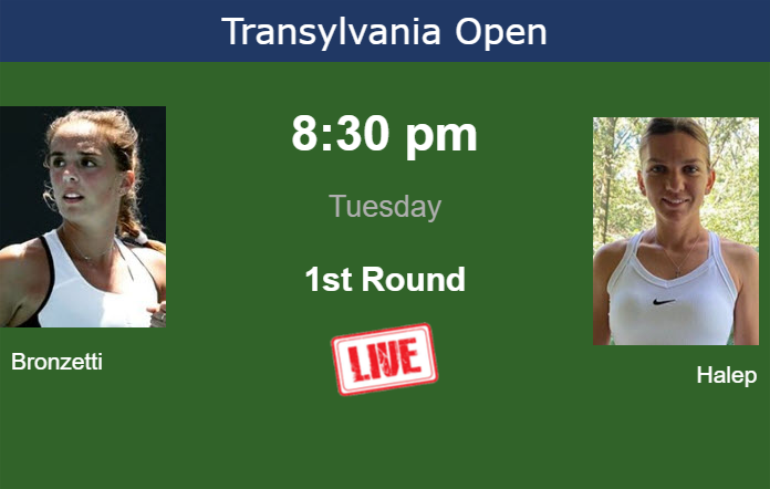Monday Live Streaming Lucia Bronzetti Vs Simona Halep Monday Live Streaming Lucia Bronzetti vs Simona Halep