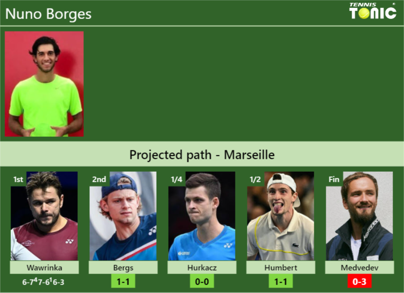 Nuno Borges Stats info