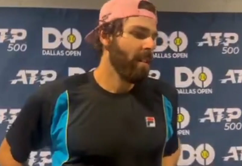 Reilly Opelka asks for chair umpire to be suspended following his match in Dallas